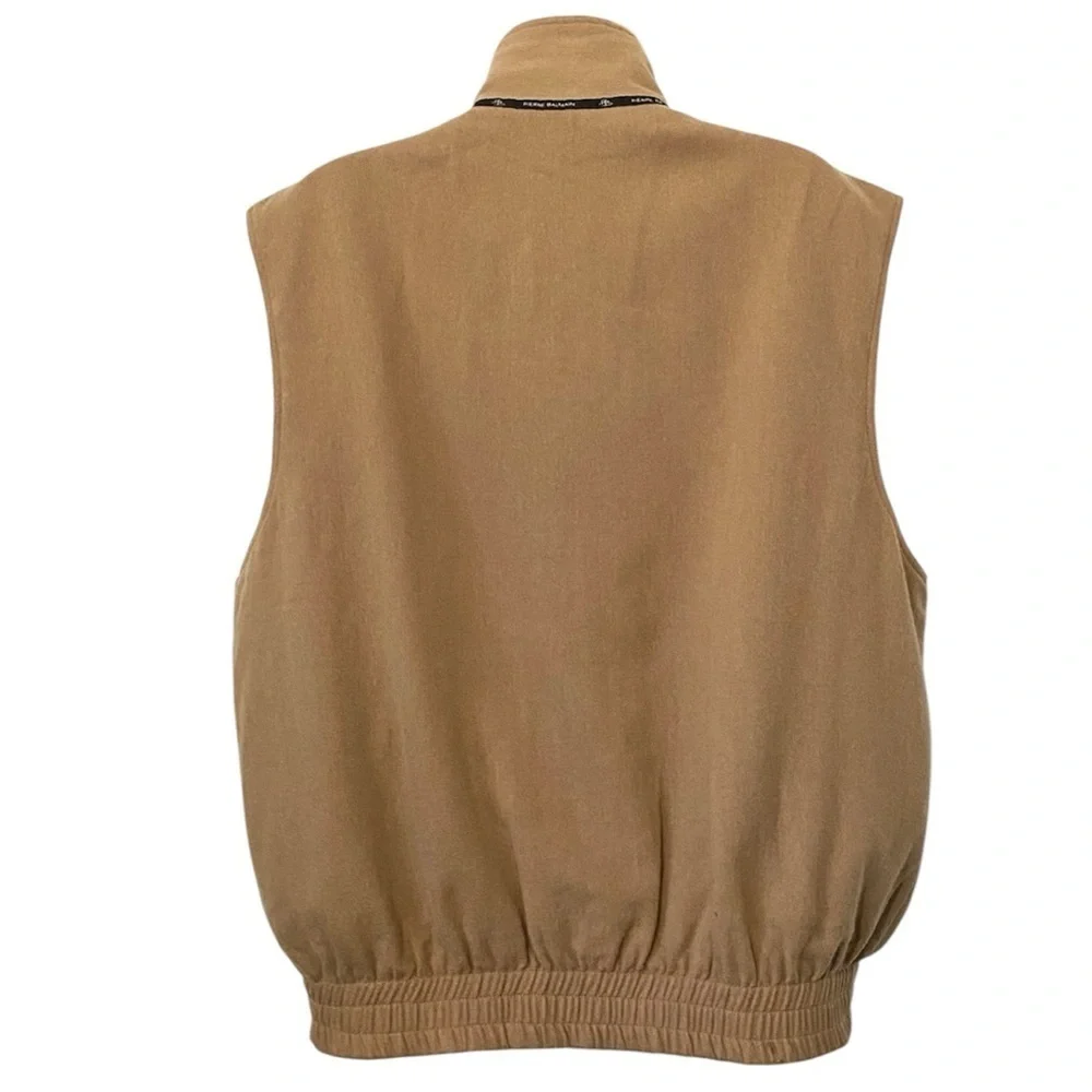 Pierre Balmain Paris Vintage Wool Nylon Reversible Vest